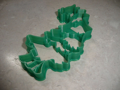 6x Grinch Whoville Tree Fondant Cutter Cupcake Topper 1.75 IN USA FD4520