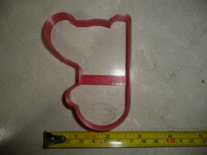 Santa Sleigh Outline Christmas Holiday Cookie Cutter USA PR4522