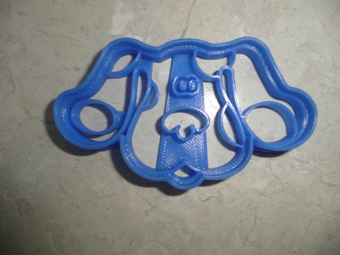 Blues Clues Cartoon Blue Dog Face Detailed Cookie Cutter Made In USA PR4529