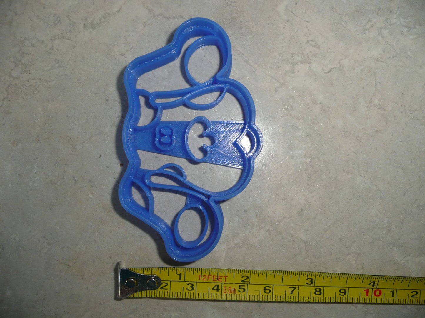 Blues Clues Cartoon Blue Dog Face Detailed Cookie Cutter Made In USA PR4529