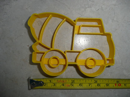 Cement Mixer Construction Equipment Vehicle Cookie Cutter Made In USA PR4534