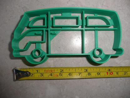 VW Vintage Van Hippie Style Bus Side View Cookie Cutter Made In USA PR4536