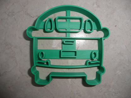 VW Vintage Van Hippie Style Bus Back Rear View Cookie Cutter Made In USA PR4537