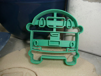 VW Vintage Van Hippie Style Bus Back Rear View Cookie Cutter Made In USA PR4537