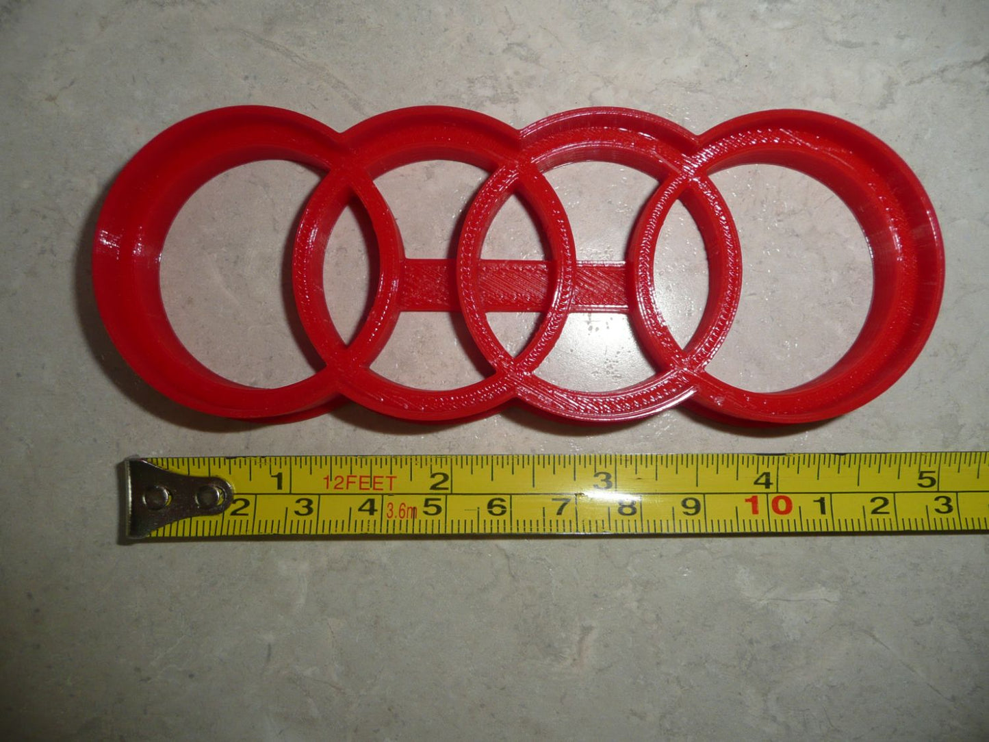 Audi Luxury Vehicle Iconic Symbol Cookie Cutter Made In USA PR4541