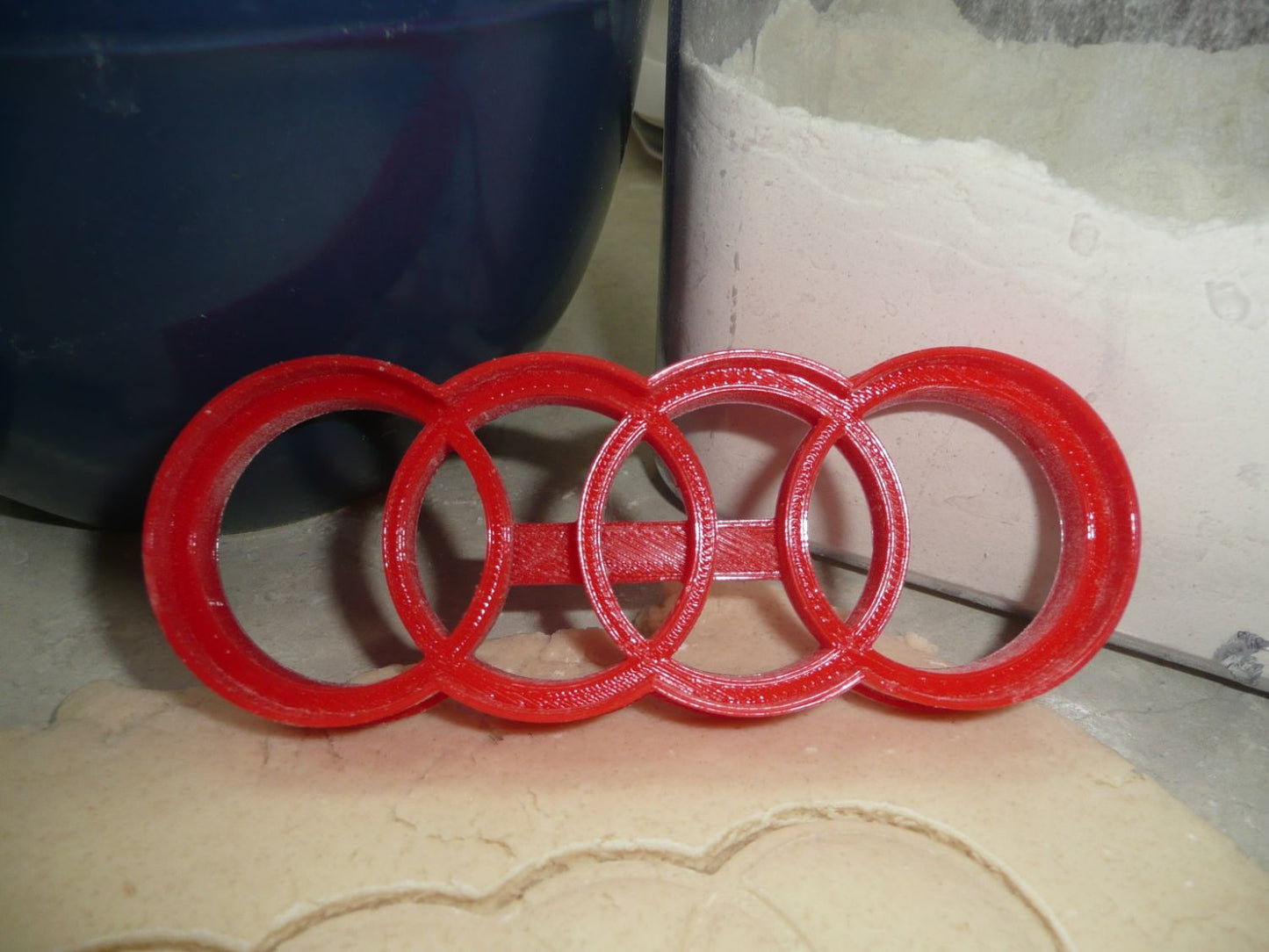 Audi Luxury Vehicle Iconic Symbol Cookie Cutter Made In USA PR4541