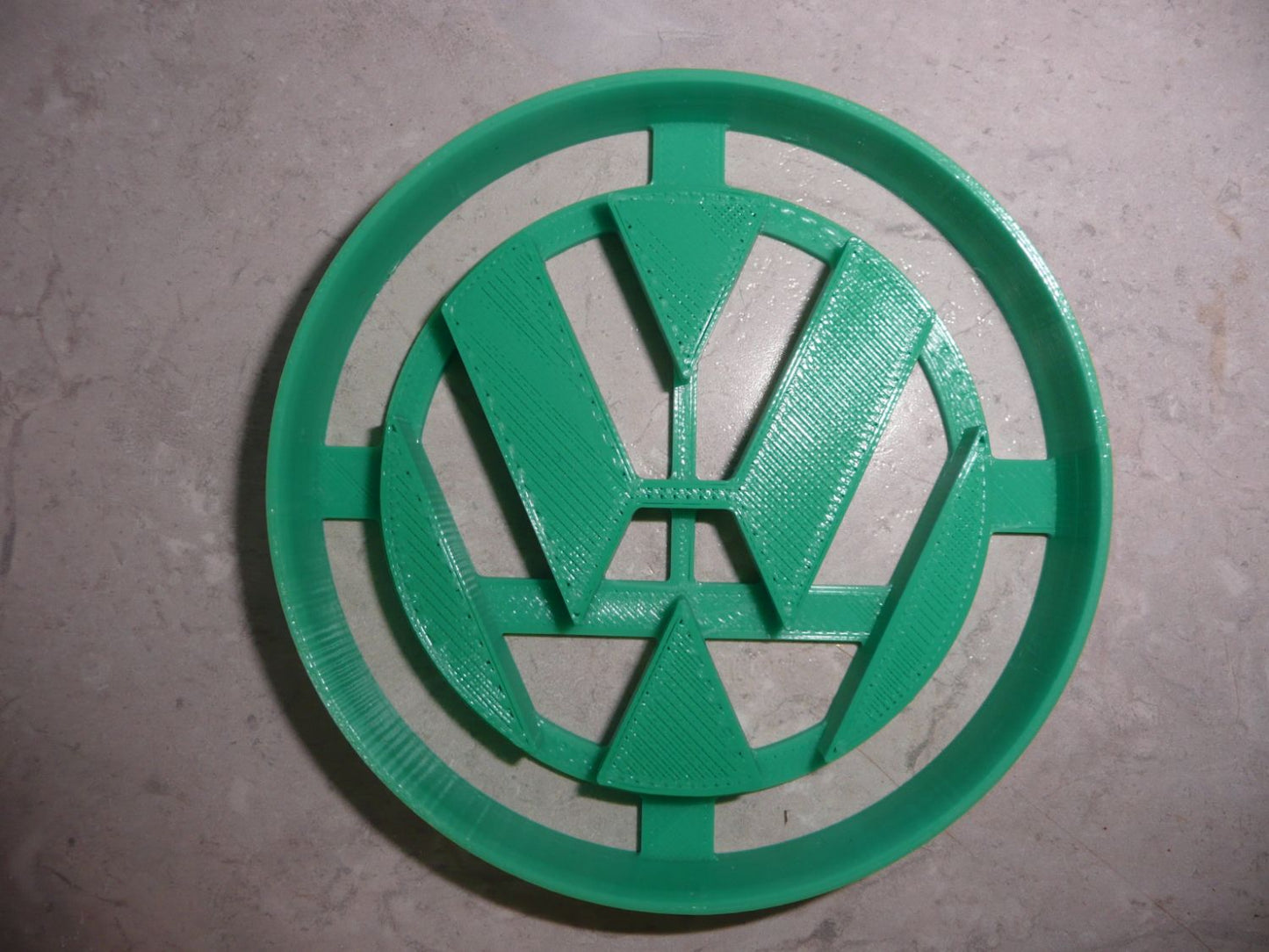 6x VW Volkswagon Vehicle Fondant Cutter Cupcake Topper 1.75 IN USA FD4543