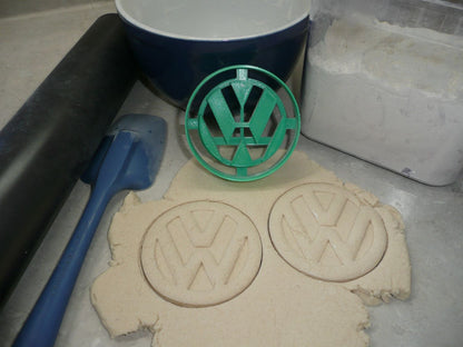 VW Volkswagon Luxury Vehicle Iconic Symbol Cookie Cutter Made In USA PR4543