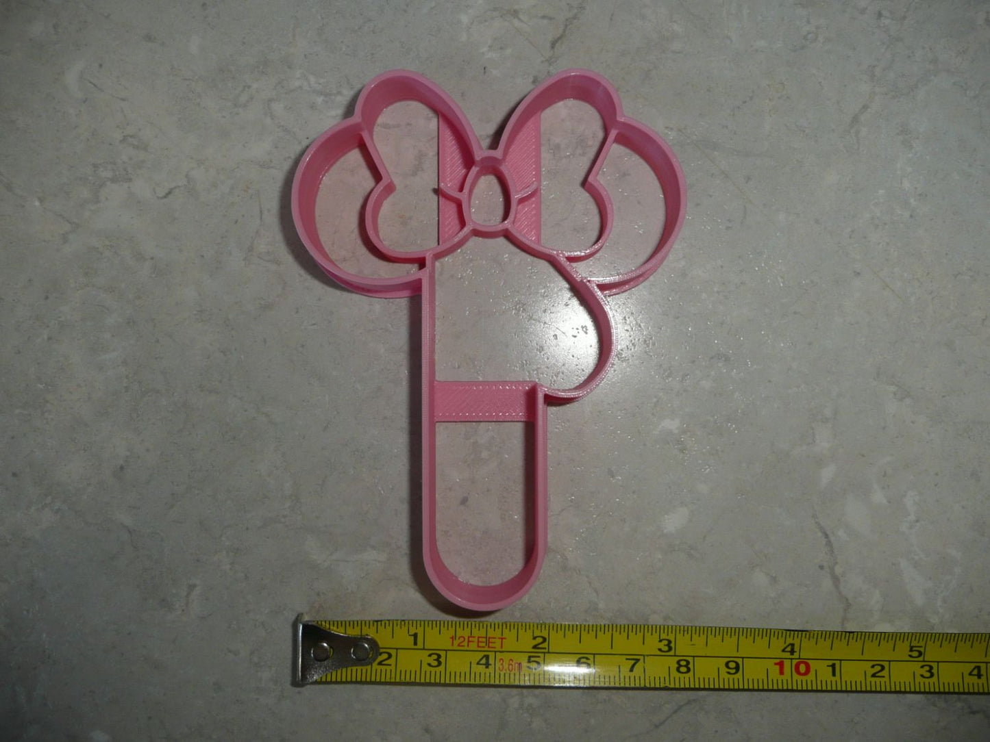 Minnie Mouse Themed Number One 1 Detailed Cookie Cutter Made In USA PR4551