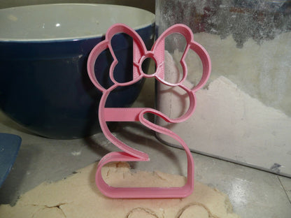 Minnie Mouse Themed Number Two 2 Detailed Cookie Cutter Made In USA PR4552