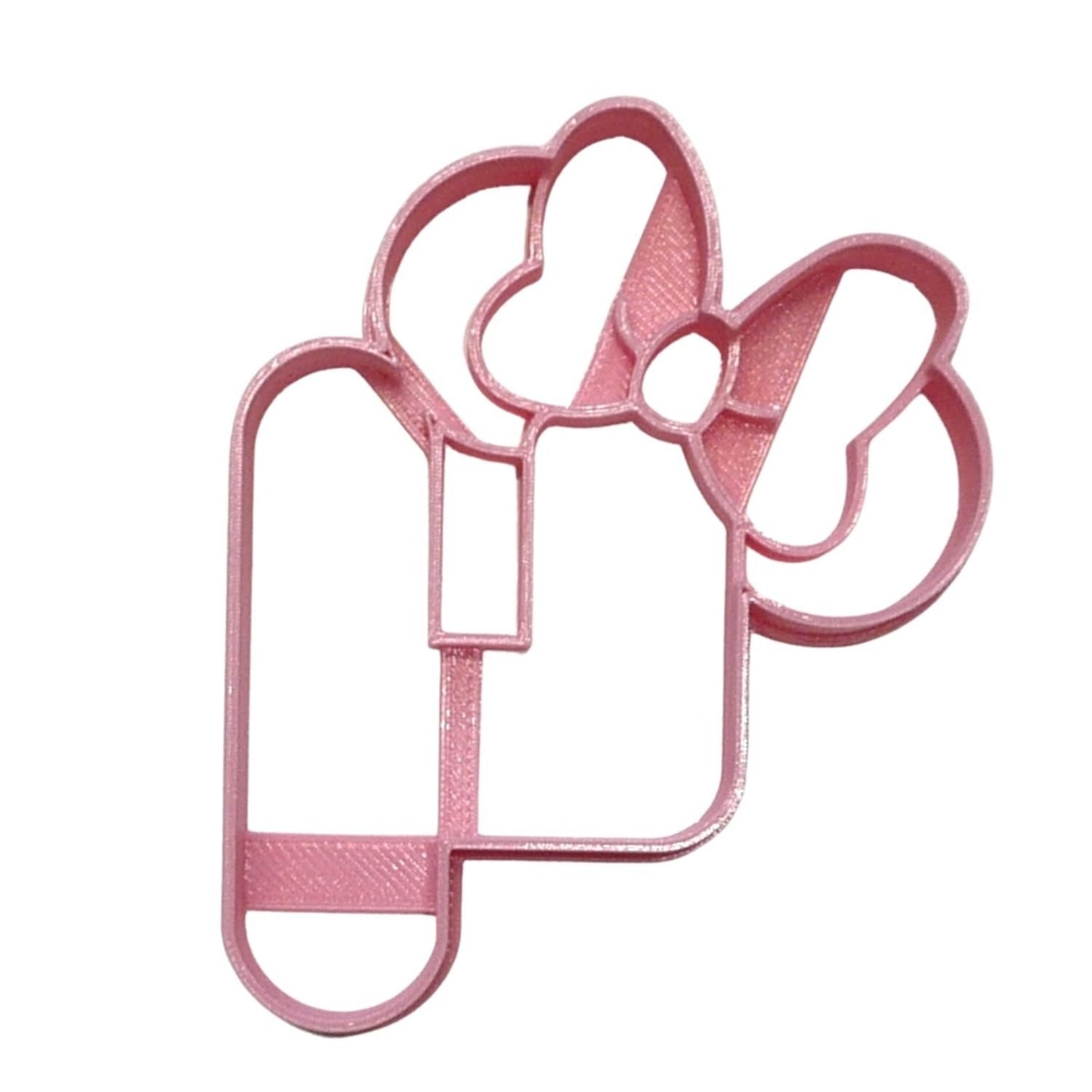 Minnie Mouse Themed Number Four 4 Detailed Cookie Cutter Made In USA PR4554