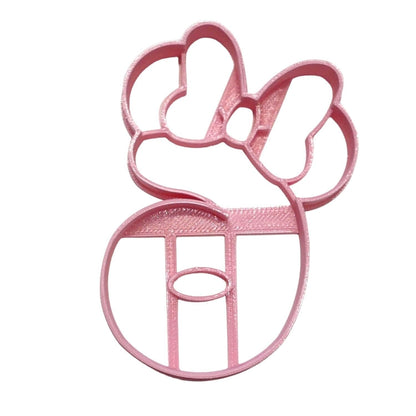 Minnie Mouse Themed Number Six 6 Detailed Cookie Cutter Made In USA PR4556