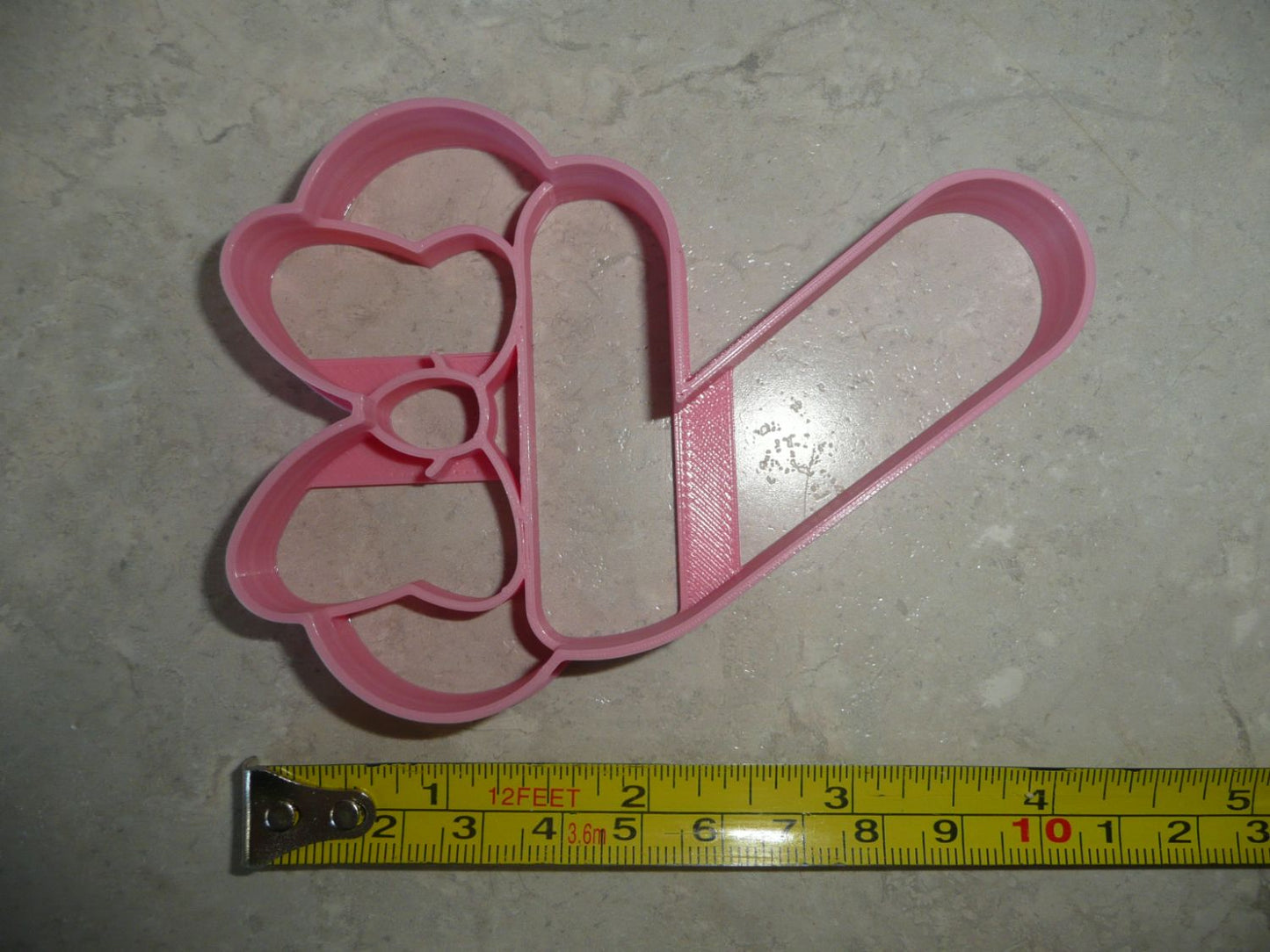 Minnie Mouse Themed Number Seven 7 Detailed Cookie Cutter Made In USA PR4557