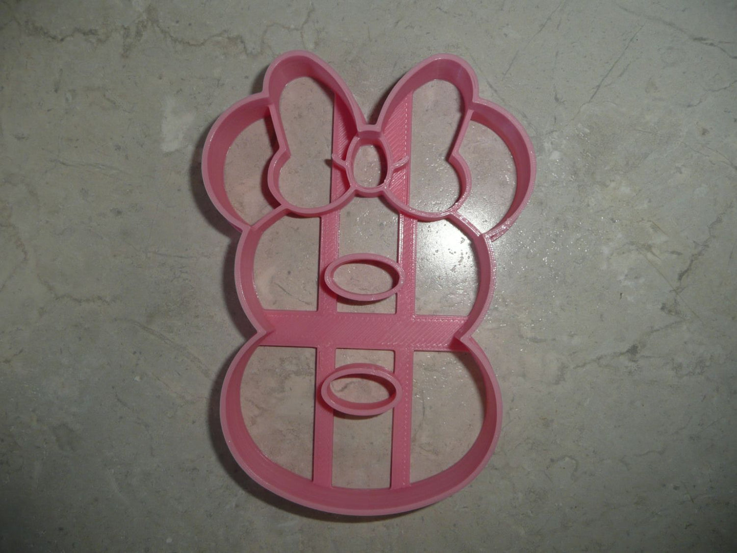 Minnie Mouse Themed Number Eight 8 Detailed Cookie Cutter Made In USA PR4558