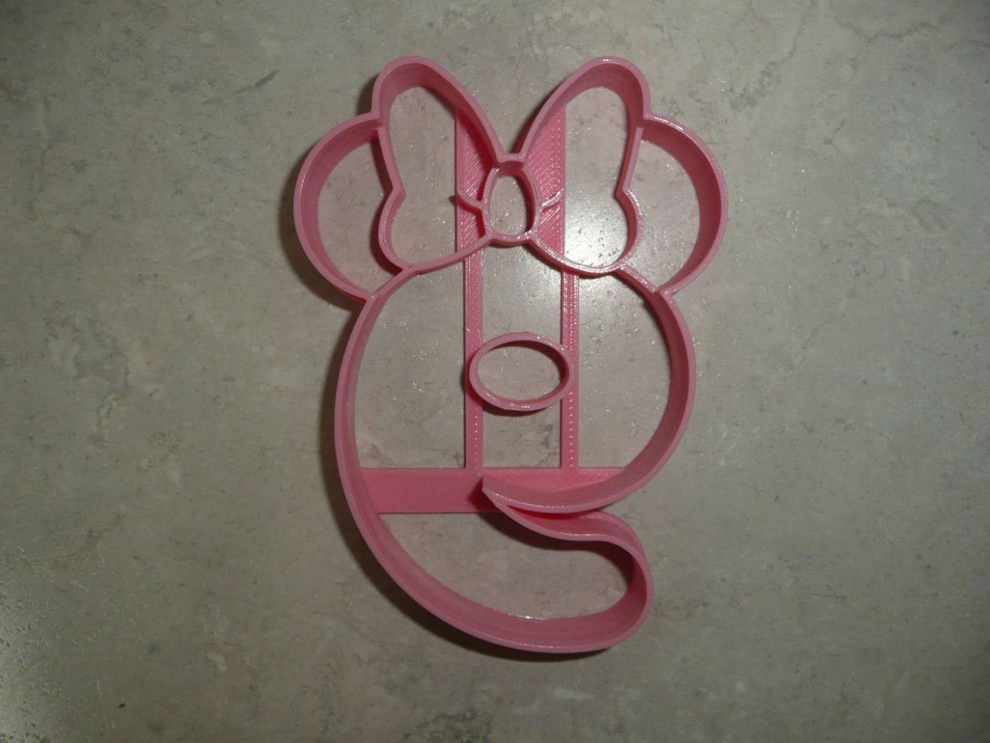 Minnie Mouse Themed Number Nine 9 Detailed Cookie Cutter Made In USA PR4559