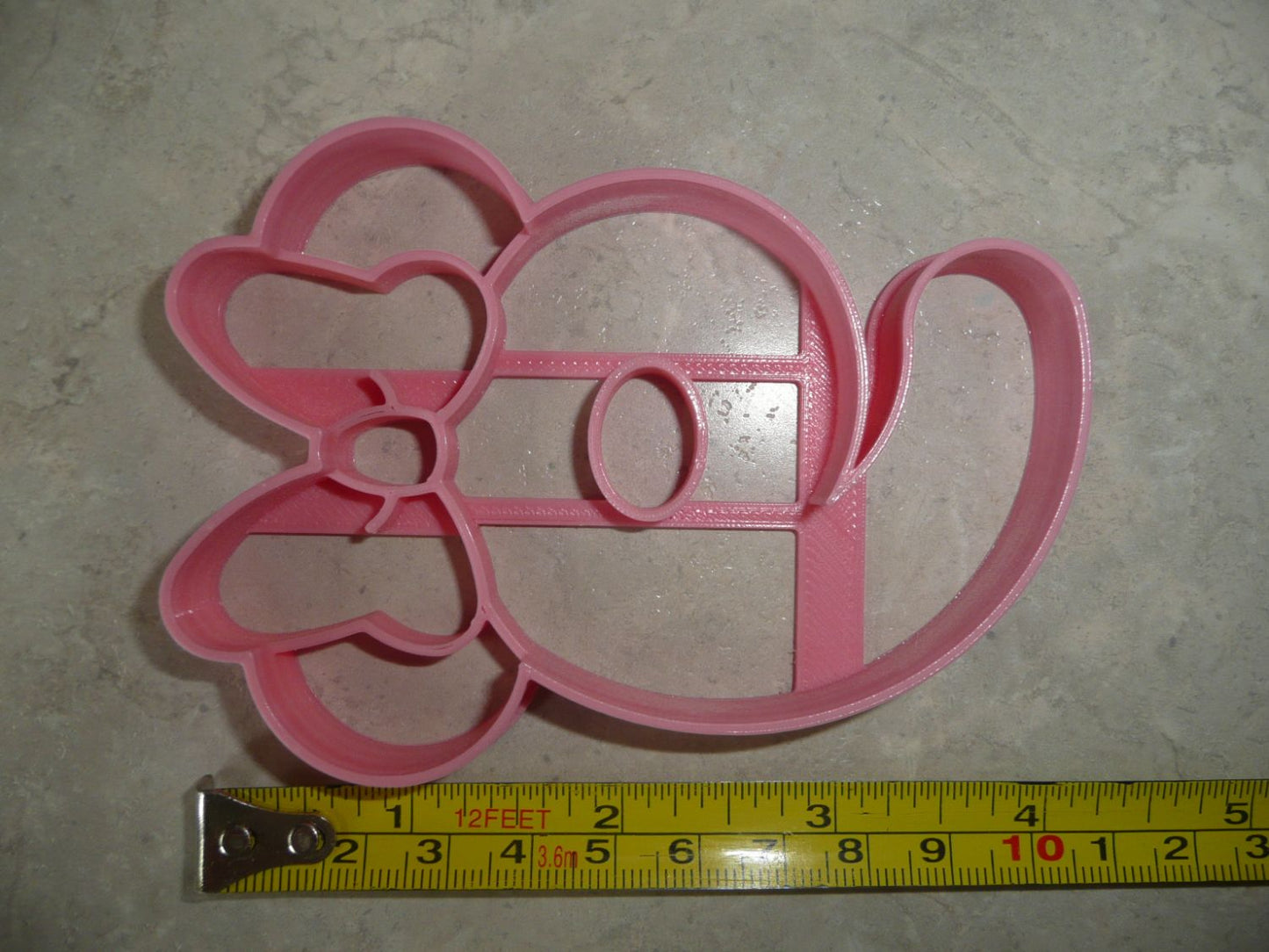 Minnie Mouse Themed Number Nine 9 Detailed Cookie Cutter Made In USA PR4559