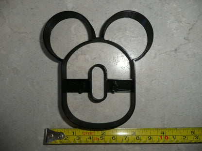 Mickey Mouse Themed Number Zero 0 Detailed Cookie Cutter Made In USA PR4560