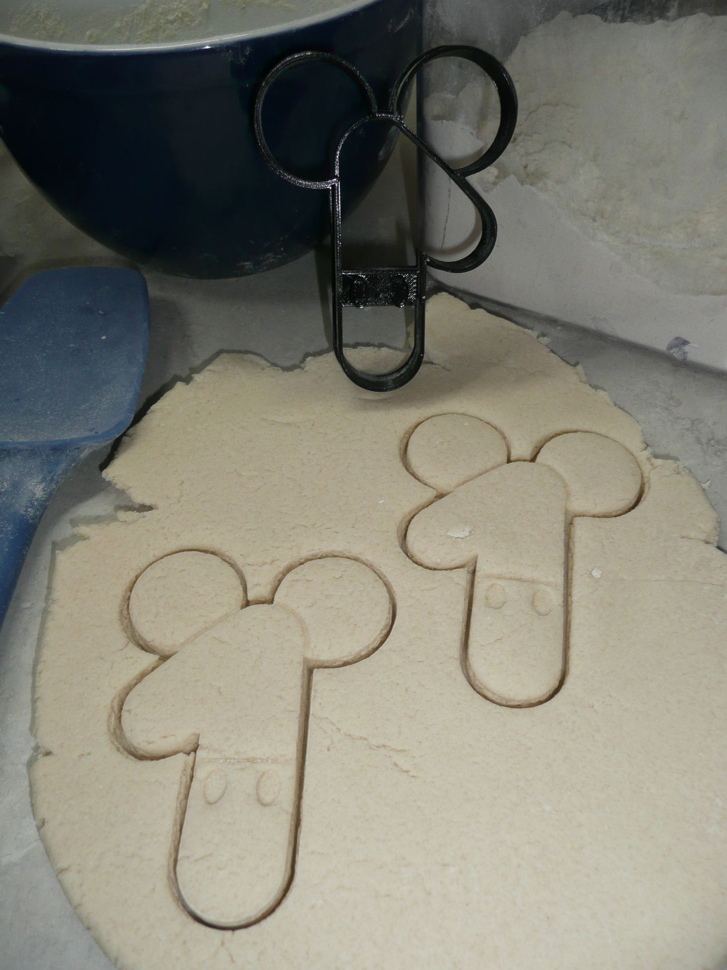 Mickey Mouse Themed Number One 1 Detailed Cookie Cutter Made In USA PR4561