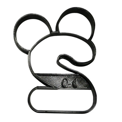 Mickey Mouse Themed Number Two 2 Detailed Cookie Cutter Made In USA PR4562