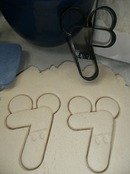 Mickey Mouse Themed Number Seven 7 Detailed Cookie Cutter Made In USA PR4567