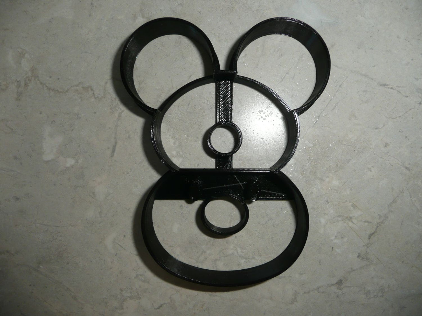 Mickey Mouse Themed Number Eight 8 Detailed Cookie Cutter Made In USA PR4568