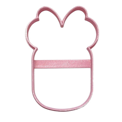 Minnie Mouse Themed Number Zero 0 Outline Cookie Cutter Made In USA PR4570