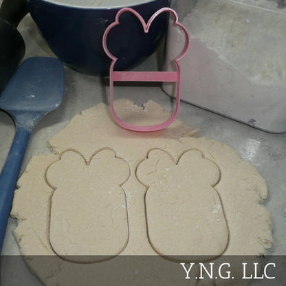 Minnie Mouse Themed Number Zero 0 Outline Cookie Cutter Made In USA PR4570