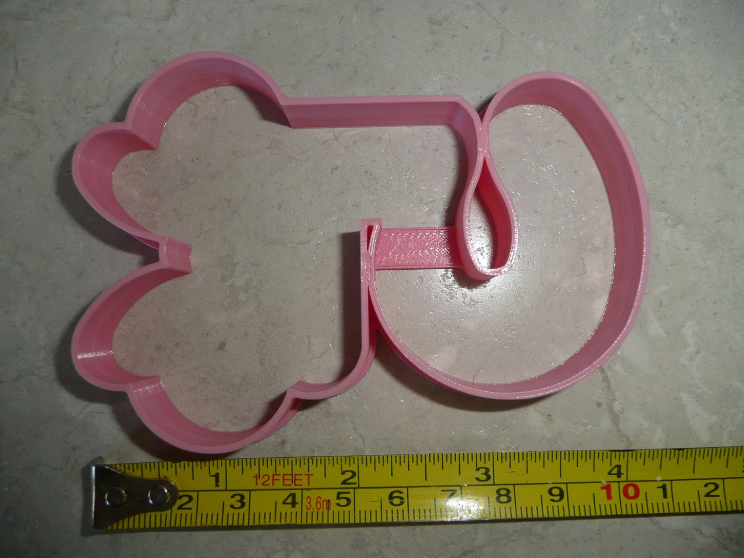 Minnie Mouse Themed Number Five 5 Outline Cookie Cutter Made In USA PR4575