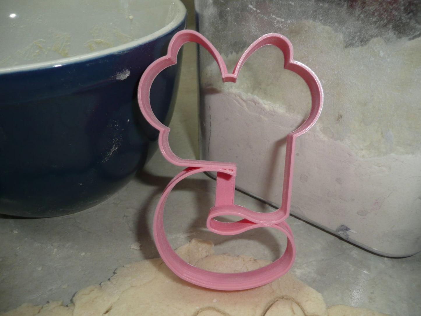 Minnie Mouse Themed Number Five 5 Outline Cookie Cutter Made In USA PR4575