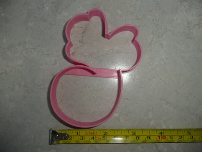 Minnie Mouse Themed Number Six 6 Outline Cookie Cutter Made In USA PR4576