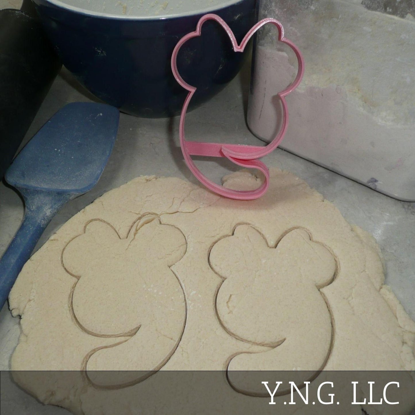 Minnie Mouse Themed Number Nine 9 Outline Cookie Cutter Made In USA PR4579