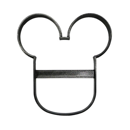 Mickey Mouse Themed Number Zero 0 Outline Cookie Cutter Made In USA PR4580