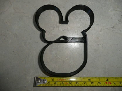 Mickey Mouse Themed Number Six 6 Outline Cookie Cutter Made In USA PR4586