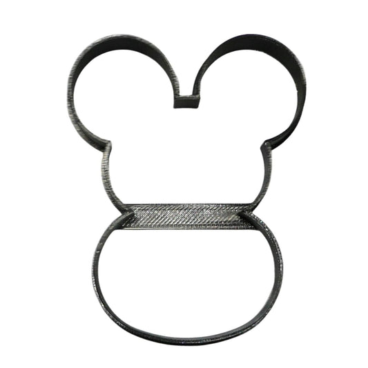 6x Mickey Number 8 Fondant Cutter Cupcake Topper 1.75 IN USA FD4588