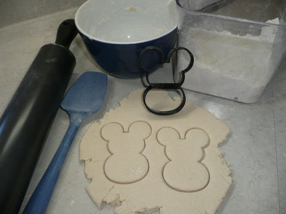 Mickey Mouse Themed Number Eight 8 Outline Cookie Cutter Made In USA PR4588