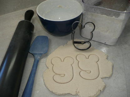 Mickey Mouse Themed Number Nine 9 Outline Cookie Cutter Made In USA PR4589