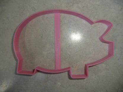 6x Pig Farm Animal Fondant Cutter Cupcake Topper 1.75 IN USA FD4590