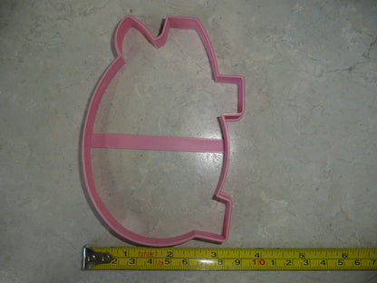 Pig Farm Animal Large Size Side View Outline Cookie Cutter Made In USA PR4590
