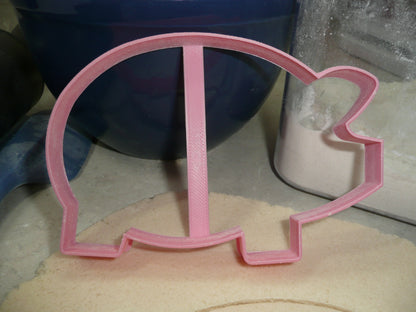 Pig Farm Animal Large Size Side View Outline Cookie Cutter Made In USA PR4590