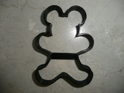 6x Mickey Gingerbread Boy Fondant Cutter Cupcake Topper 1.75 IN USA FD4591