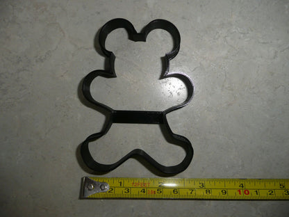 Mickey Mouse Themed Gingerbread Man Outline Cookie Cutter Made In USA PR4591