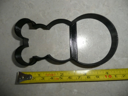 Mickey Mouse Themed Snowman Outline Cookie Cutter Made In USA PR4595