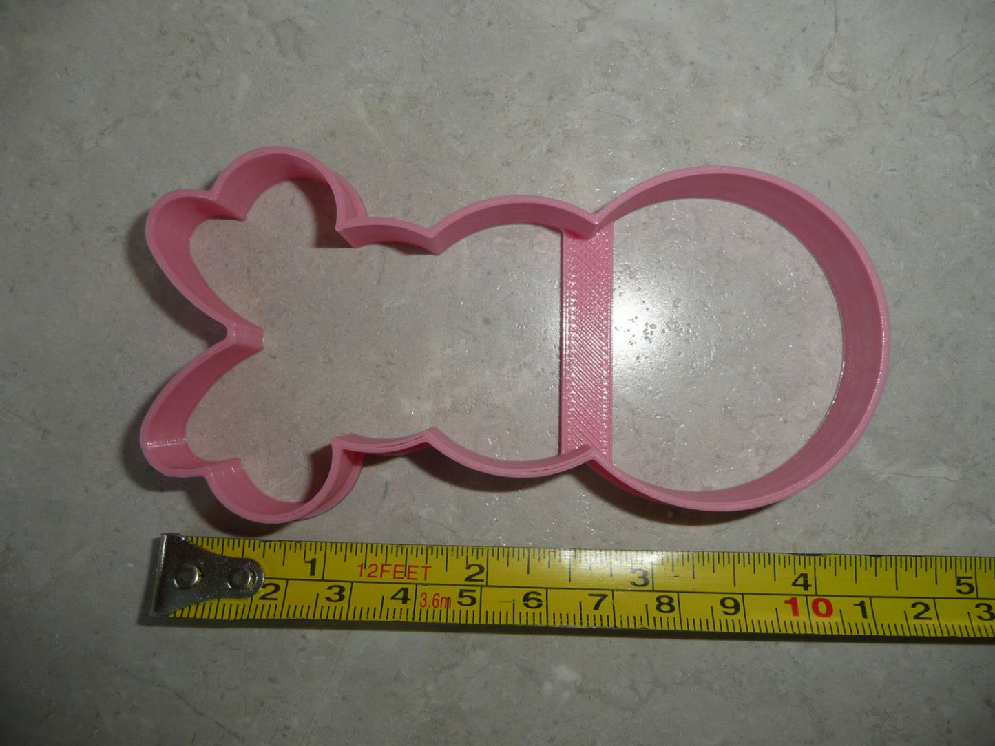 Minnie Mouse Themed Snowman Outline Cookie Cutter Made In USA PR4596