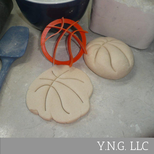 Basketball Design Concha Cutter Mexican Sweet Bread Stamp USA Made PR4617