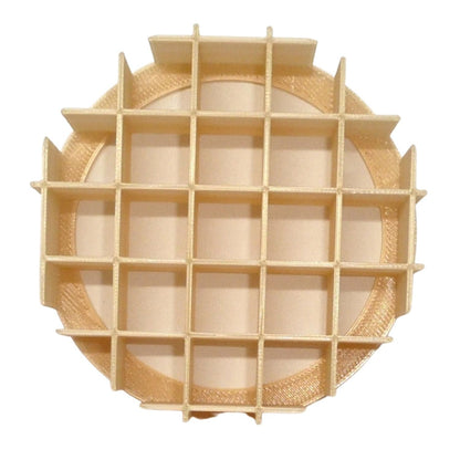 Waffle Design Pattern Concha Cutter Mexican Sweet Bread Stamp USA Made PR4629