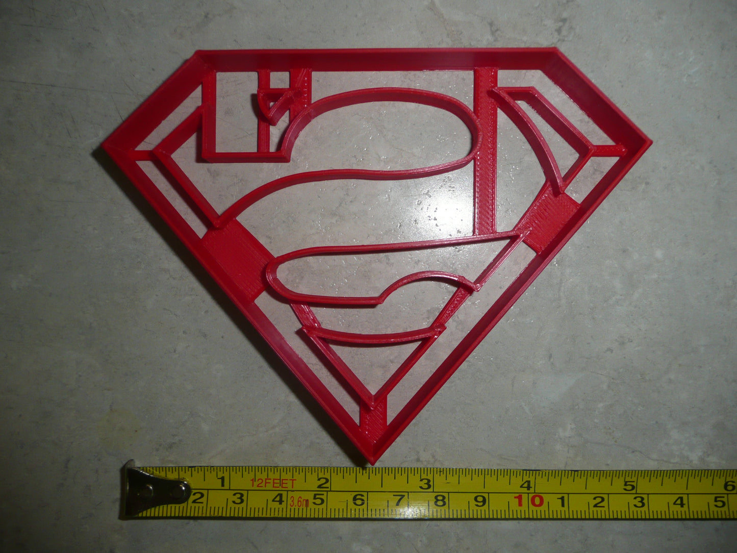 Superman S Superhero Logo DC Comics Cookie Cutter Made in USA PR464