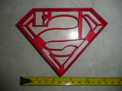 Superman S Superhero Logo DC Comics Cookie Cutter Made in USA PR464