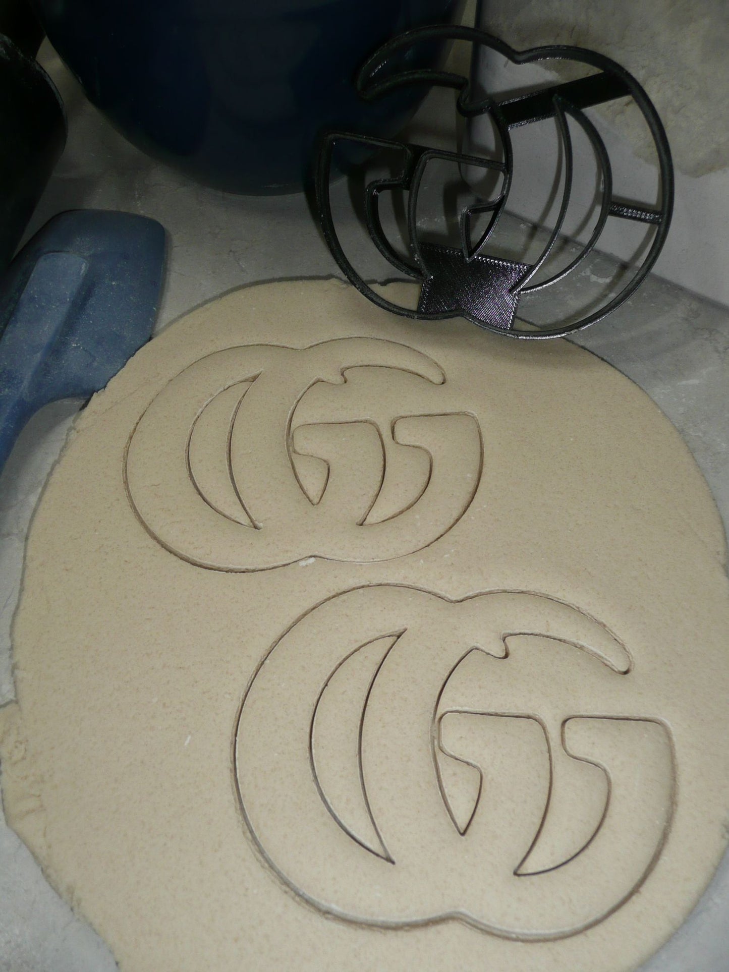 GG Outline Gucci Luxury Fashion Brand Cookie Cutter Made in USA PR4657