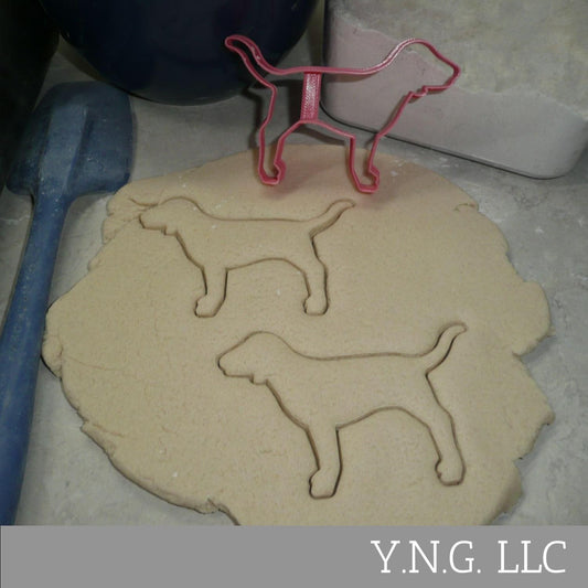 PINK Dog Outline Victorias Secret Fashion Brand Cookie Cutter Made in USA PR4658