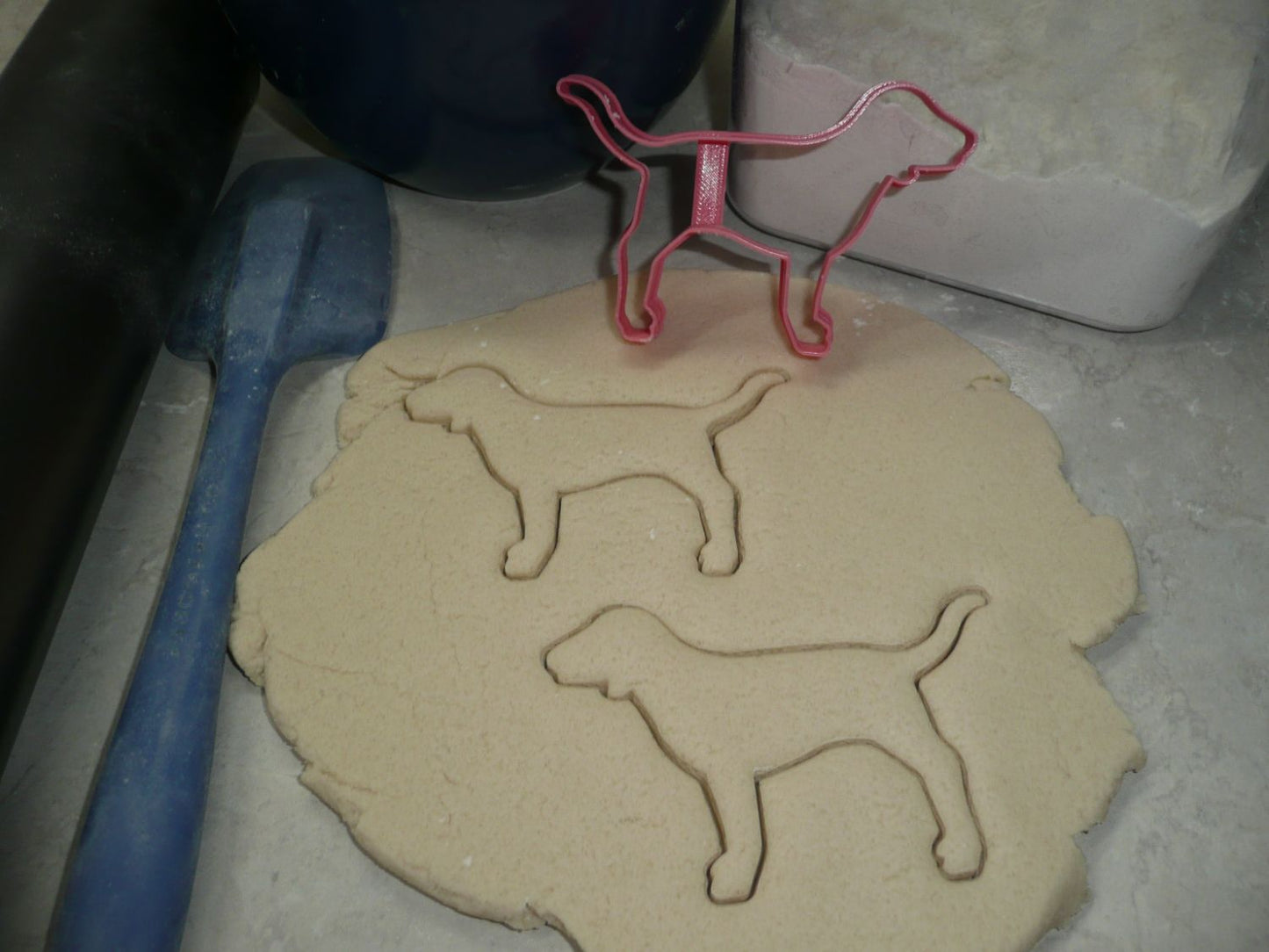 PINK Dog Outline Victorias Secret Fashion Brand Cookie Cutter Made in USA PR4658